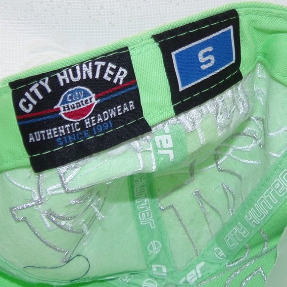 WASHINGTON DC City Hunter Embroidered CAP IS NEW WITH TAG- SIZE IS SMALL GREEN - Picture 7 of 8